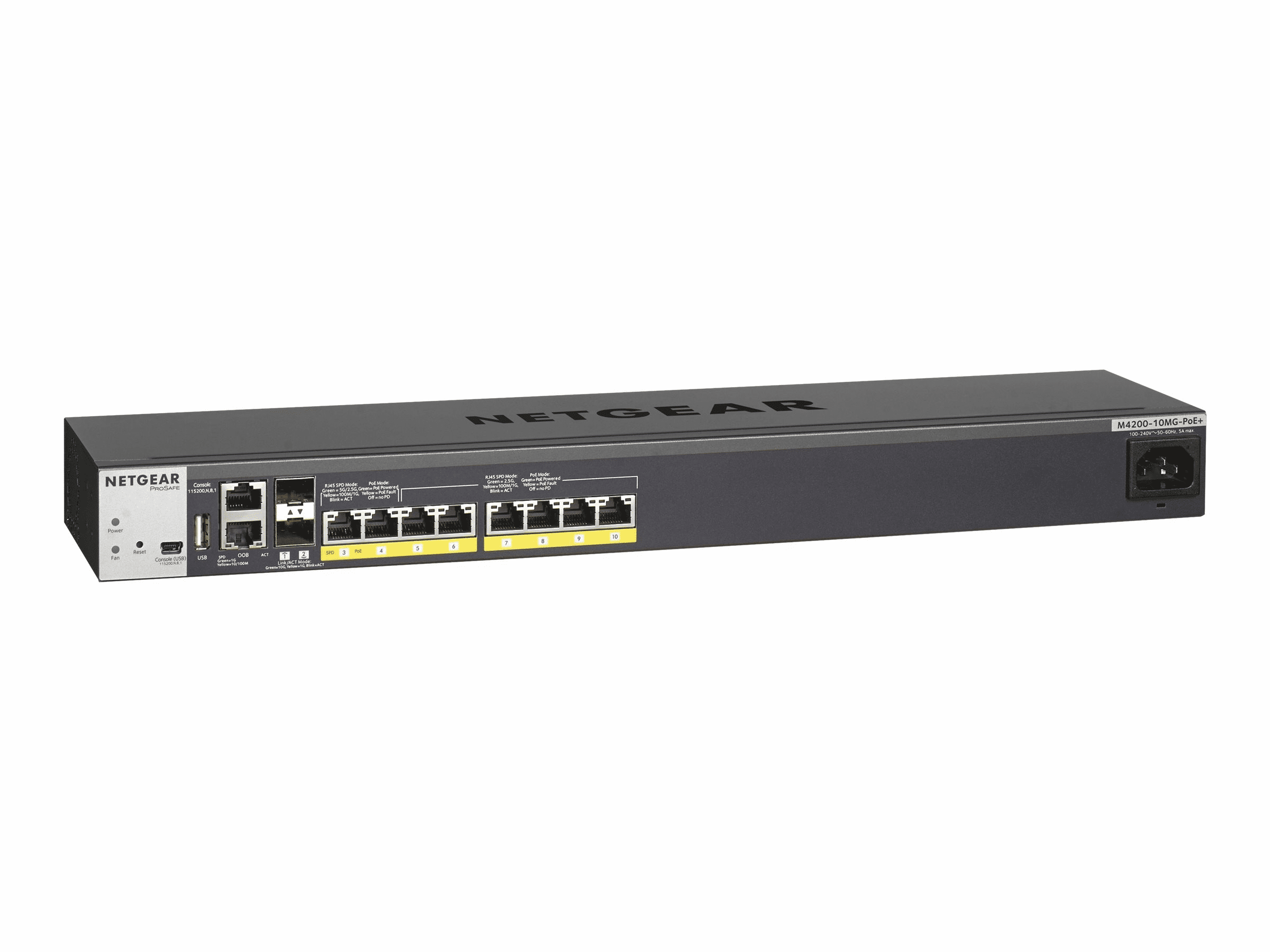 Netgear M4200 Intelligent Edge Series GSM4210P - Switch - L3 - managed - 6 x...