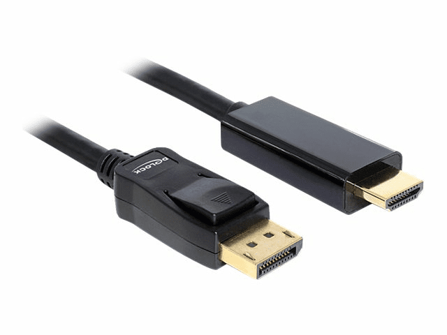 Delock Kabel DisplayPort 1.1 Stecker > High Speed HDMI-A Stecker Passiv 3 m...