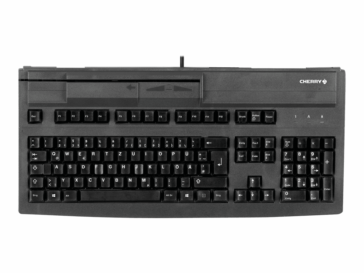 Cherry MultiBoard V2 G80-8000 - Tastatur - QWERTZ - Schwarz