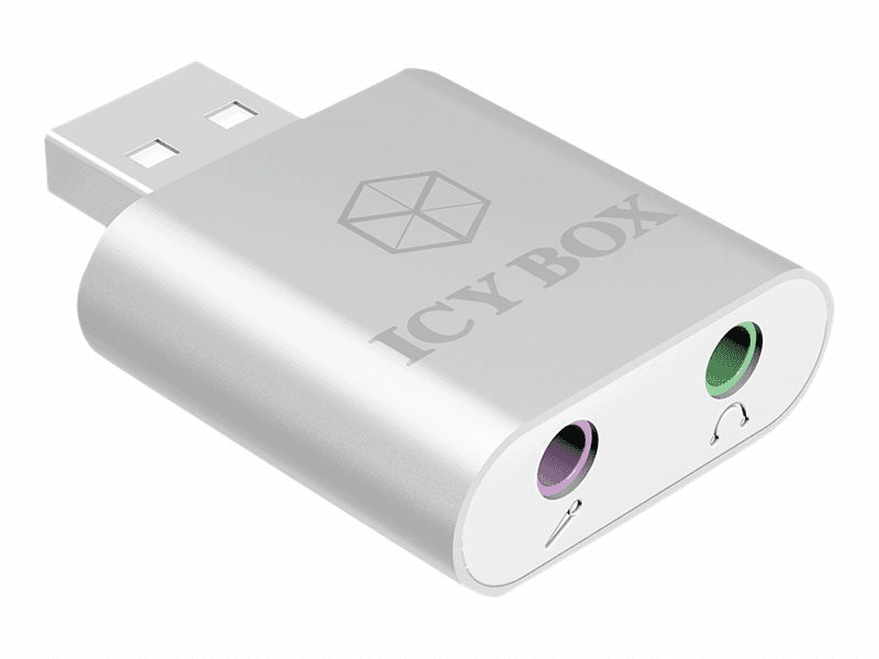 RaidSonic ICY BOX IB-AC527 - Soundkarte - 16-Bit