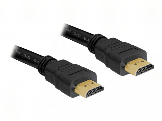Delock 20m - HDMI - HDMI 20m HDMI HDMI Schwarz HDMI-Kabel
