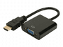 Digitus Video- / Audio-Adapter - HDMI / VGA / Audio - HDMI (M) bis HD-15,...