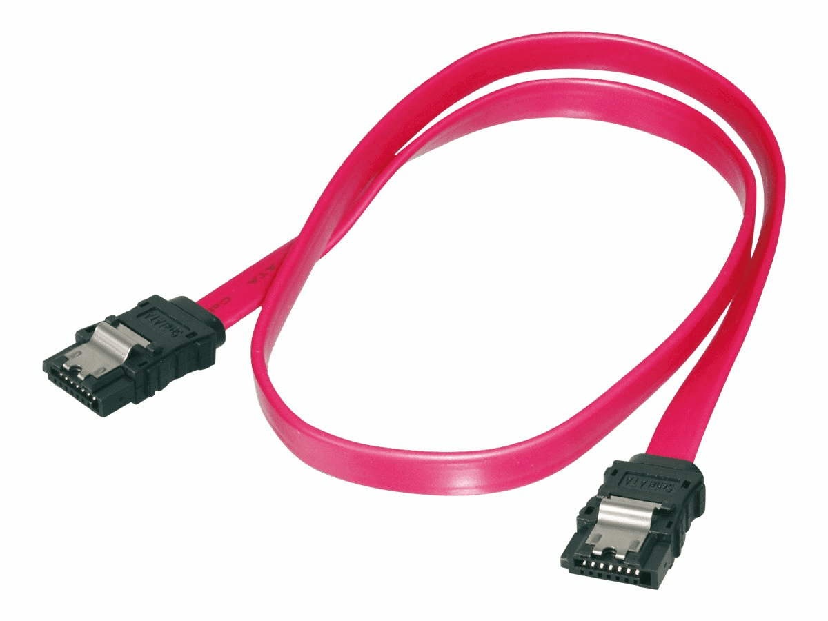 Digitus Kabel SATA 6GB/s 0.50m mit Sicherungslasche