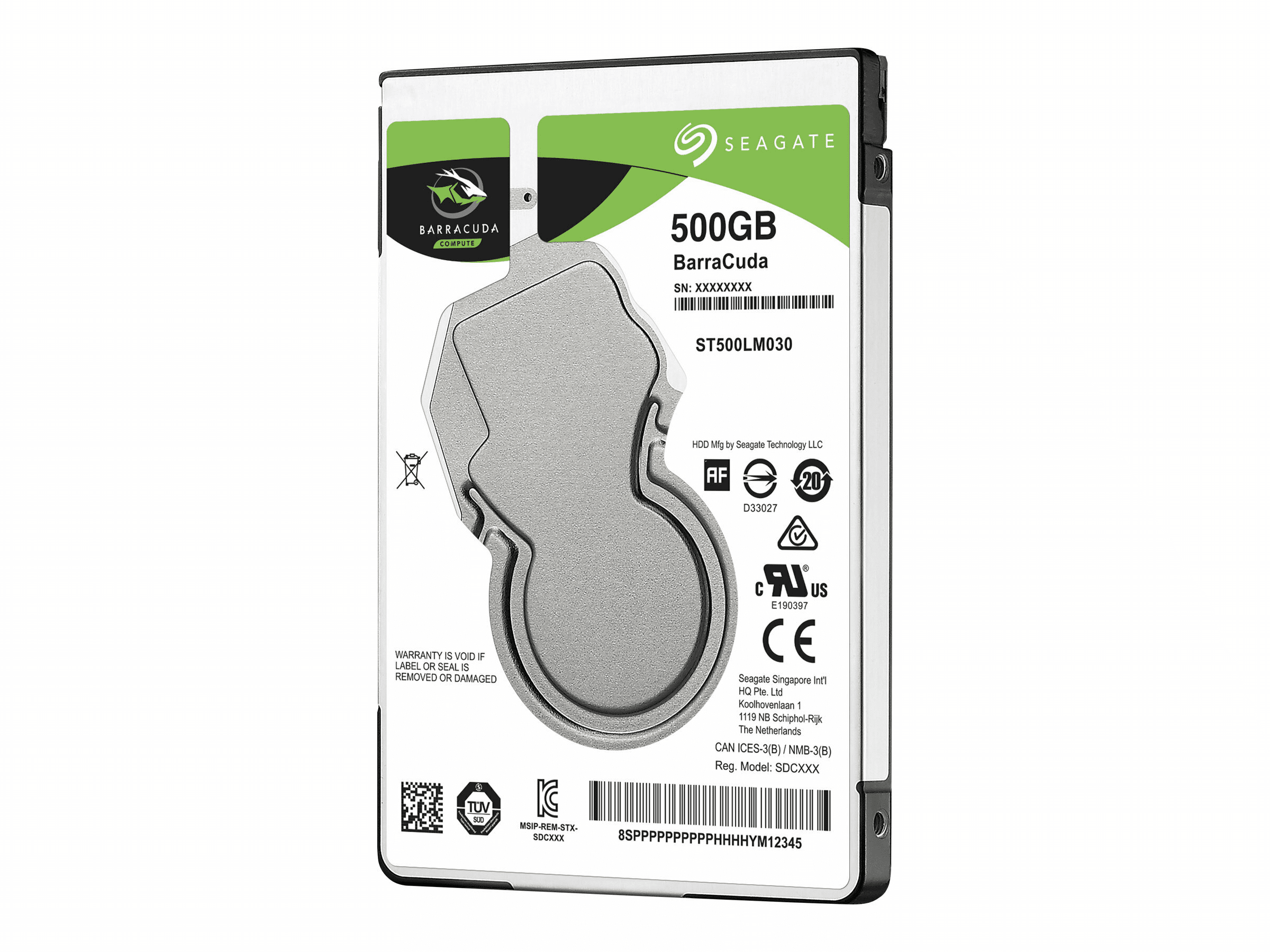 Seagate BarraCuda Compute500GB, 2.5, SATA 6Gb/s