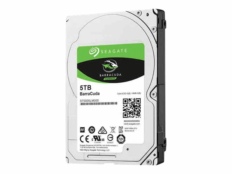 Seagate Guardian BarraCuda ST5000LM000 - Festplatte - 5 TB - intern - 2.5...