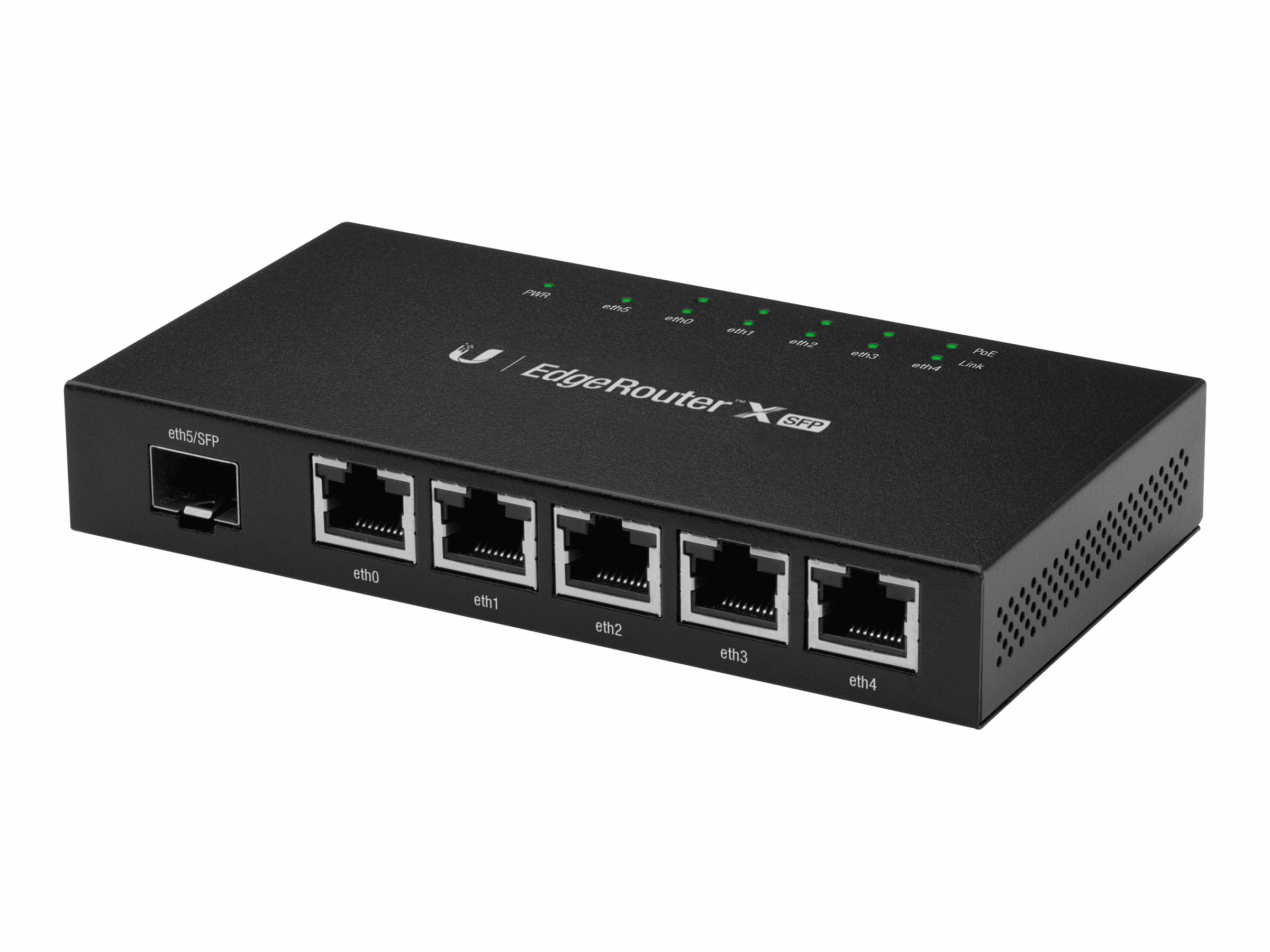 UbiQuiti EdgeRouter X SFP - Router - Glasfaser (LWL) 1.000 Mbps - 5-Port -...