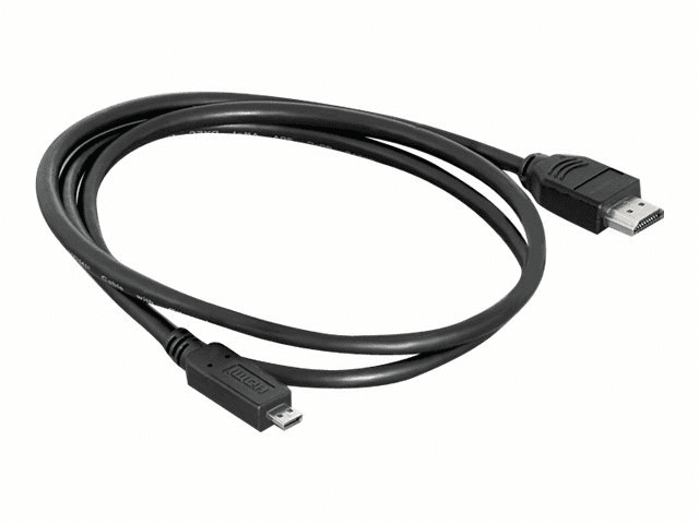 Delock HDMI mit Ethernetkabel - HDMI (M) bis mikro HDMI (M)