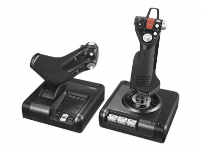 Logitech Saitek Pro Flight X52 Pro Flight System - Joystick - 14 Tasten -...
