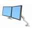 Ergotron HX Desk Dual Monitor Arm - Zubehör TFT/LCD-TV Befestigungs-Kit