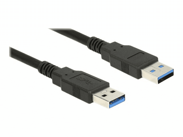 Delock USB-Kabel - Kabel - Digital / Daten USB-Kabel 3 m - Schwarz