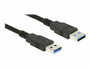 Delock USB-Kabel - Kabel - Digital / Daten USB-Kabel 3 m - Schwarz