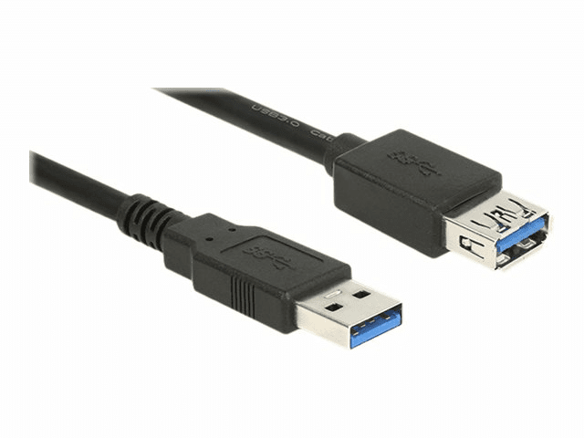 Delock 85055 1.5m USB A USB A Schwarz USB Kabel