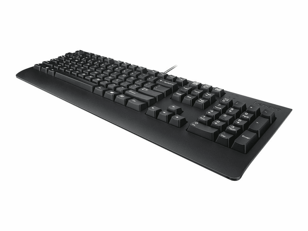 Lenovo 4X30M86893 USB QWERTZ Deutsch Schwarz Tastatur