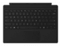 Microsoft Surface Pro Type Cover [2017] mit Fingerabdruck-ID schwarz, DE