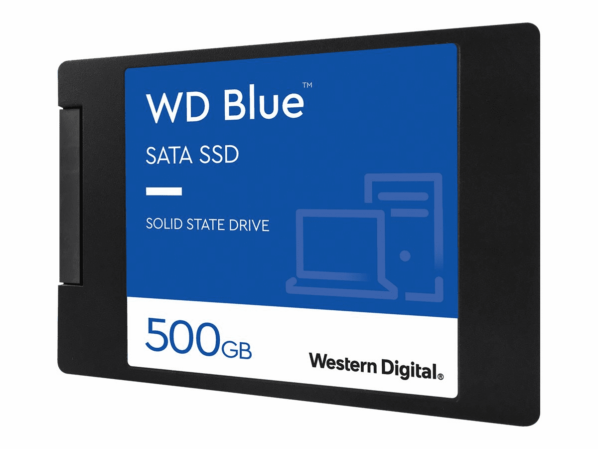 Western Digital WD Blue 3D NAND SATA SSD500GB, SATA