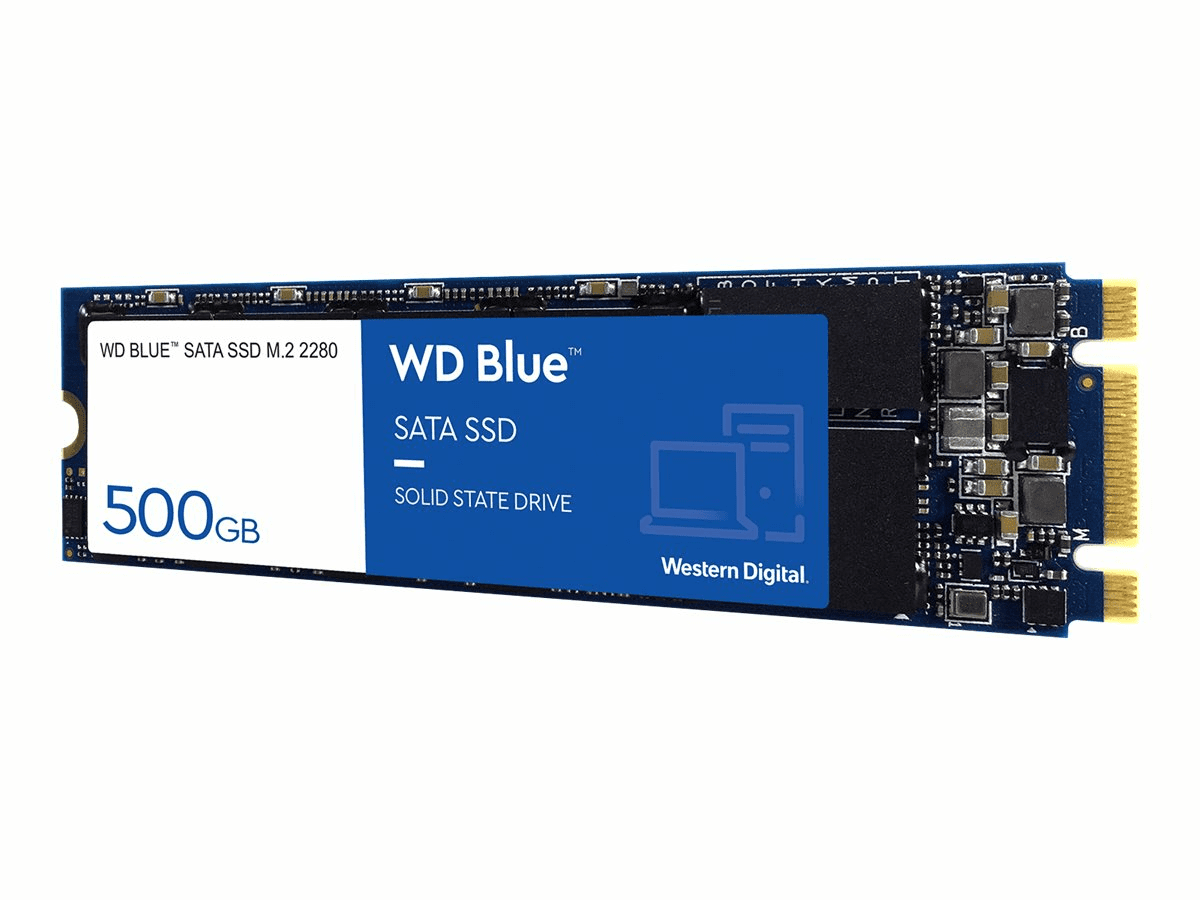 Western Digital WD Blue 3D NAND SATA SSD500GB, M.2
