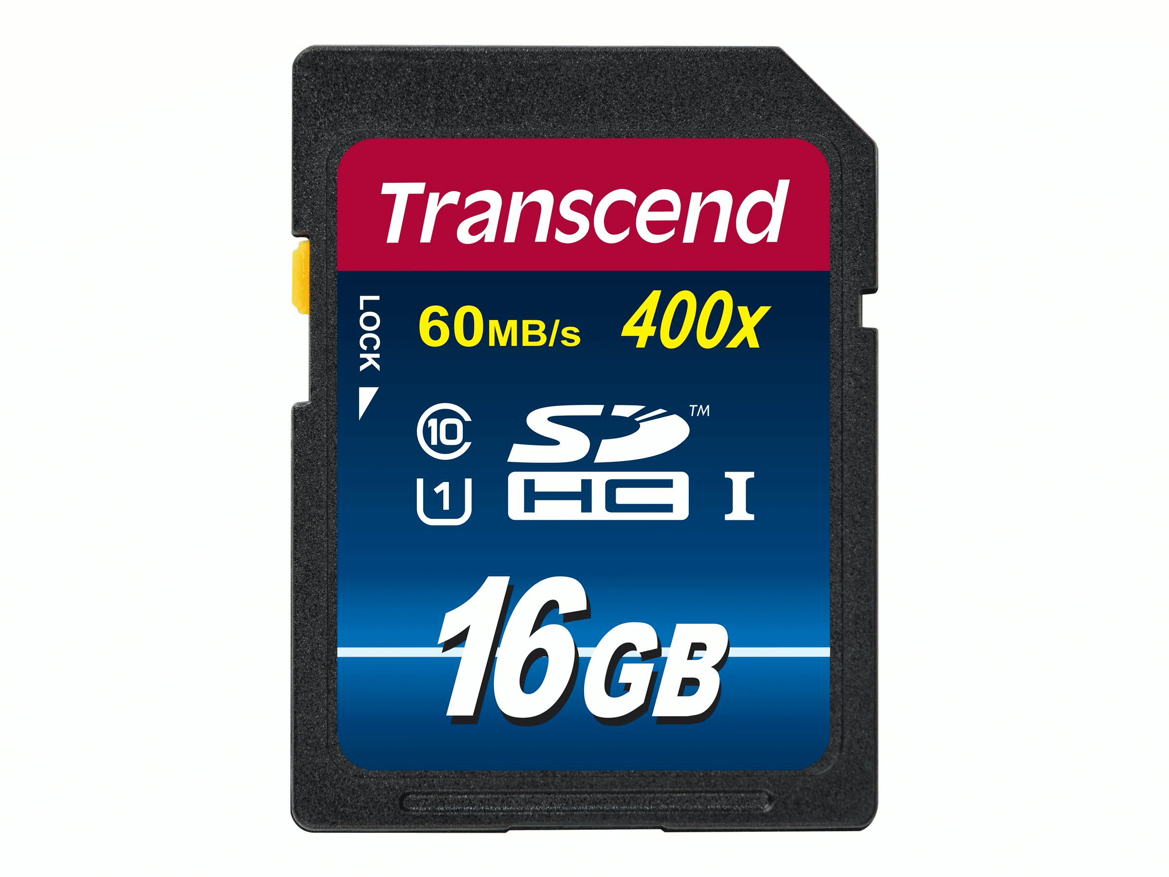 Transcend 16GB SDHC Class 10 UHS-I 16GB SDHC Klasse 10 Speicherkarte