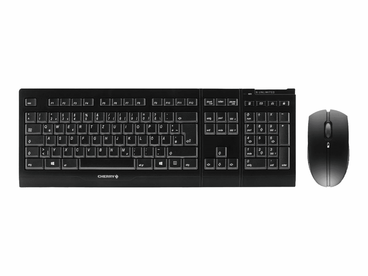 Cherry B.UNLIMITED 3.0 RF Wireless Deutsch Schwarz Tastatur