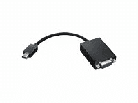 Lenovo 0A36536 mini-DisplayPort VGA Schwarz Kabelschnittstellen-/adapter