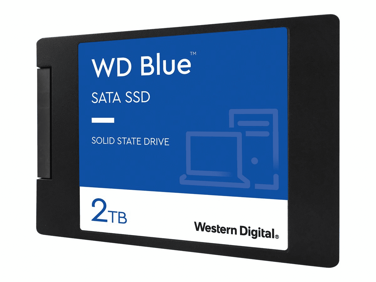 Western Digital WD Blue 3D NAND SATA SSD 2TB, SATA