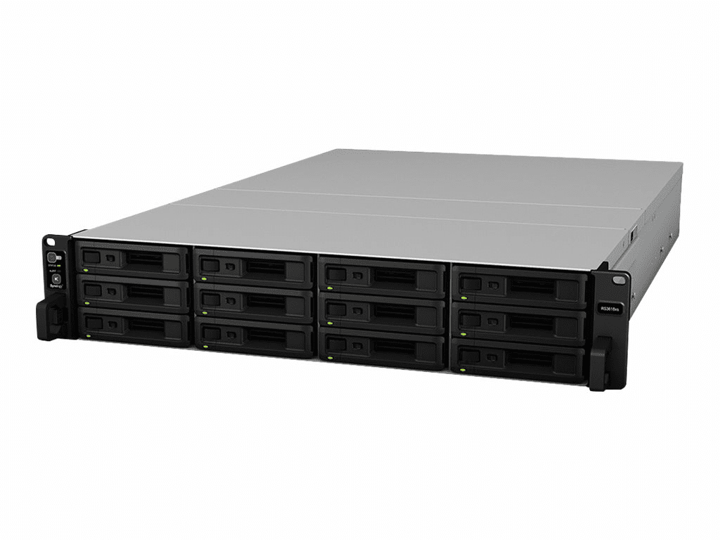 Synology RackStation RS3618xs NAS Eingebauter Ethernet-Anschluss Schwarz