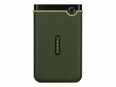 Transcend StoreJet 25M3 Slim Military Green 1TB, USB 3.0 Micro-B