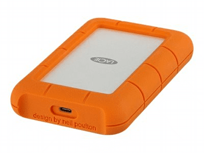 LaCie Rugged USB-C 4TB, USB-C 3.0