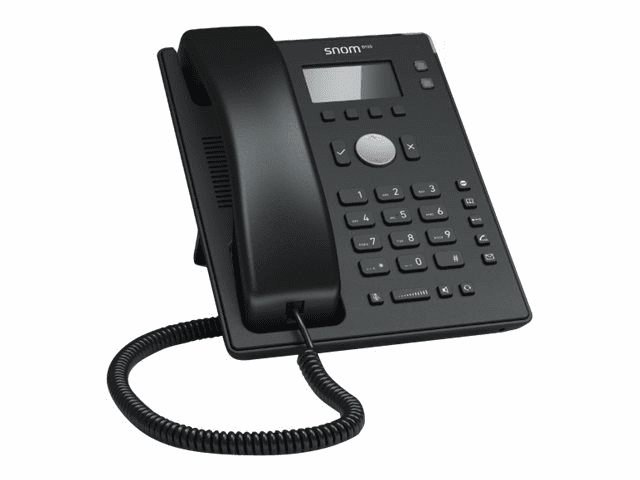 Snom D120 Kabelgebundenes Mobilteil 2Zeilen Schwarz IP-Telefon