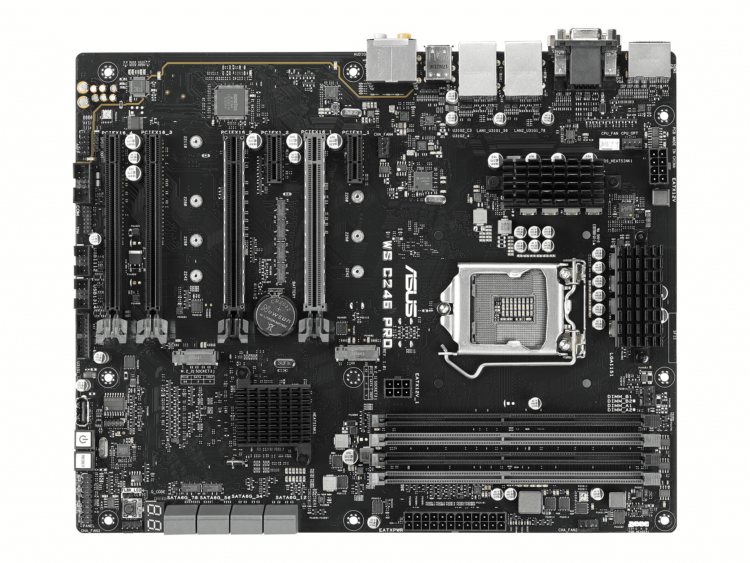 ASUS WS C246 PRO LGA 1151 (Buchse H4) ATX