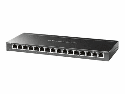 TP-Link TL-SG116E Desktop Gigabit Easy Smart Switch, 16x RJ-45