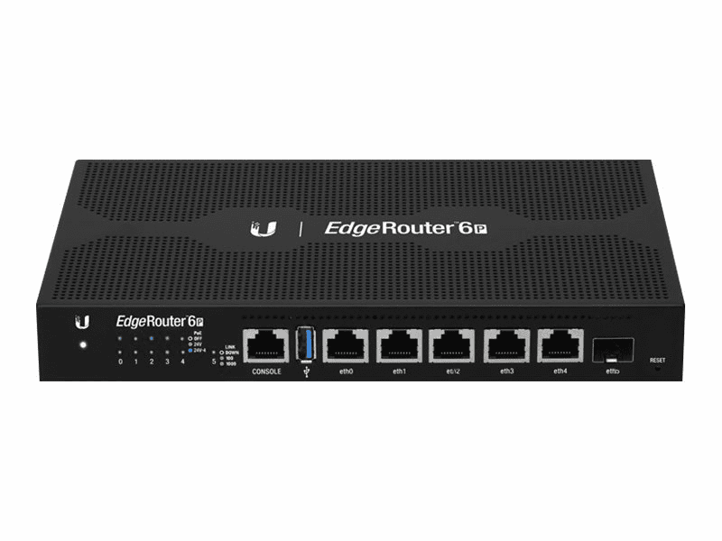 UbiQuiti Networks EdgeRouter 6P Kabelrouter Eingebauter Ethernet-Anschluss...