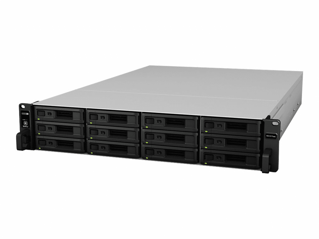 Synology RX1217sas Disk-Array Rack (2U) Schwarz