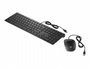 HP Pavilion Wired Keyboard and Mouse 400 GR - Tastatur - USB