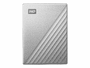 Western Digital WD My Passport Ultra 2018 silber 4TB, USB-C 3.0