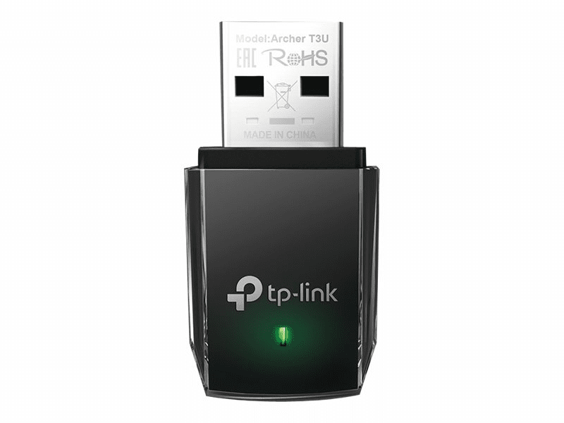 TP-Link ARCHER T3U AC1300 WLAN-Adapter, 2.4GHz/5GHz WLAN, USB-A 3.0