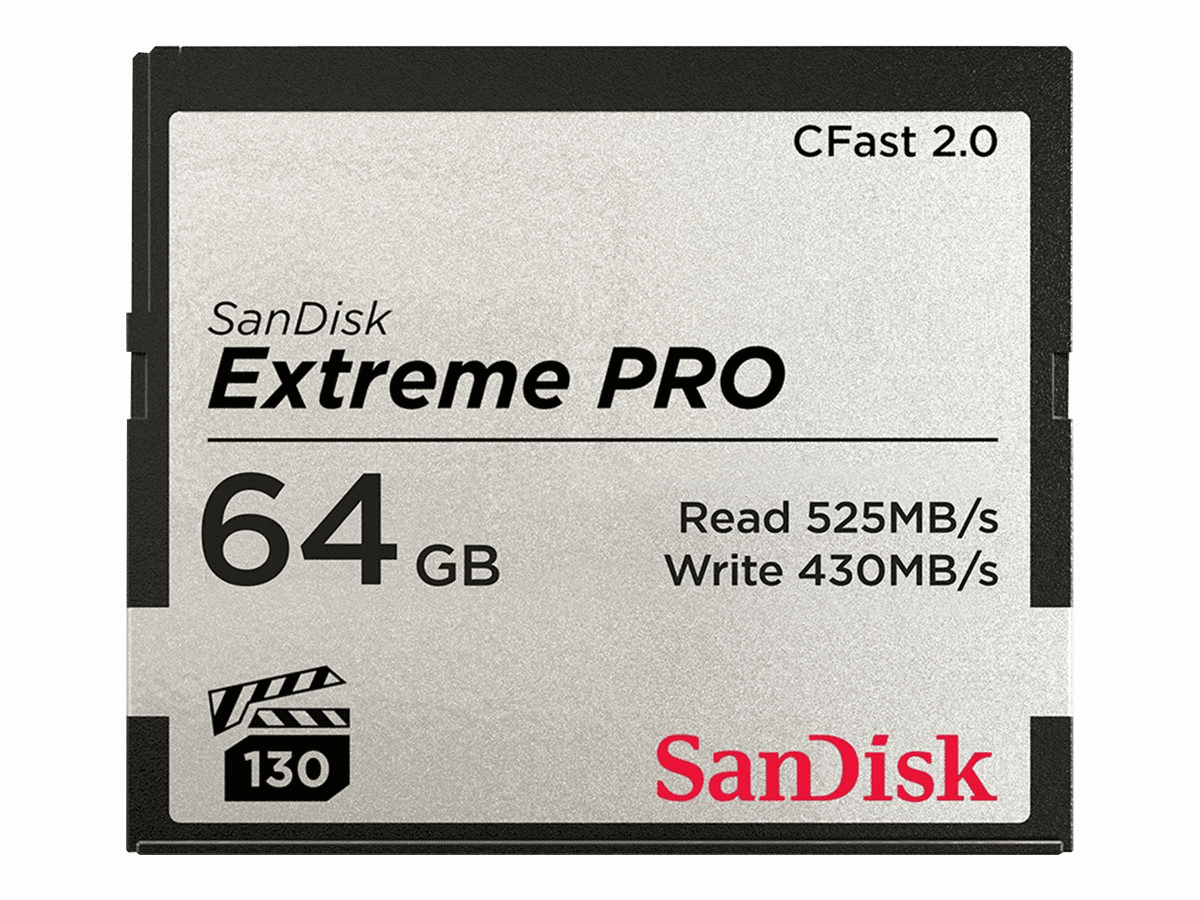 SanDisk 64GB Extreme Pro CFast 2.0 Speicherkarte