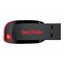 SanDisk Cruzer Blade USB-Stick 64 GB 2.0 USB-Anschluss Typ A Schwarz - Rot