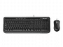 Microsoft Wired Desktop 600 - Tastatur-und-Maus-Set, DE