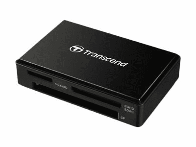 Transcend RDF8 Kartenleser Mikro-USB Schwarz