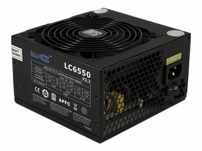 LC Power Super Silent Series LC6550 V2.2 - Stromversorgung (intern)