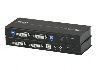ATEN CE 604 Local and Remote Units - KVM-/Audio-/serieller Extender