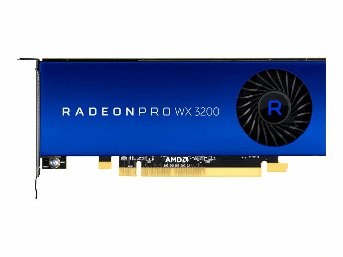 AMD Radeon Pro WX 3200 - Grafikkarte - PCI-Express 4.096 MB GDDR5