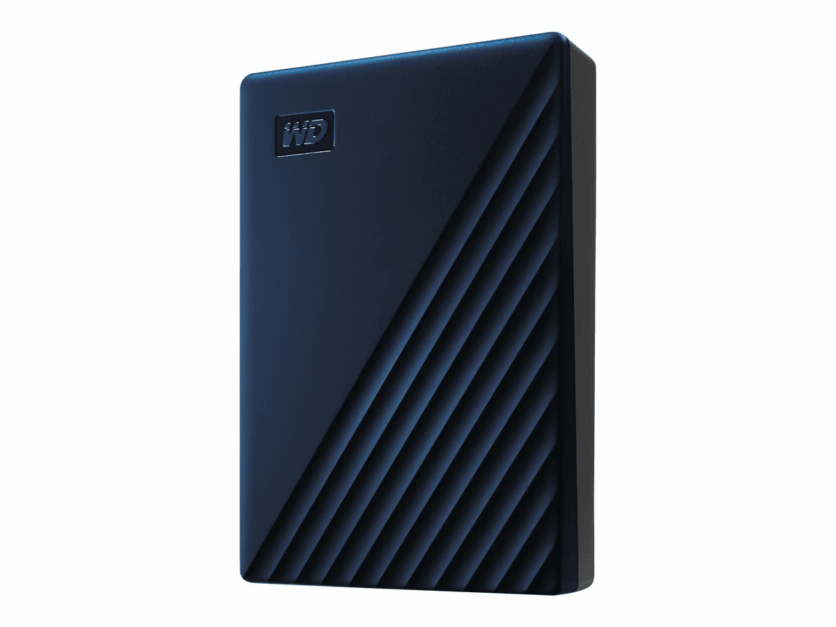 Western Digital WD My Passport for Mac Midnight Blue 2019 4TB, USB 3.0 Micro-B