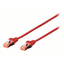 Digitus Patchkabel CAT6a, S/FTP, 1m, rot