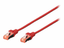 Digitus Patchkabel CAT6a, S/FTP, 1m, rot