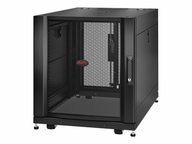 APC NetShelter SX - Schrank - Netzwerkschrank - Schwarz - 12U - 48.3 cm (19)
