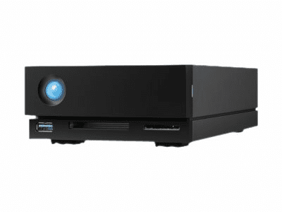 LaCie 1big Dock - 10000 GB - 3.2 Gen 1 (3.1 Gen 1) - 7200 RPM - Schwarz