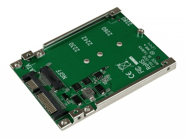 StarTech.com M.2 SSD auf 2.5 Zoll SATA Adapter / Konverter
