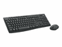 Logitech MK295 Silent Wireless Combo schwarz, USB, DE