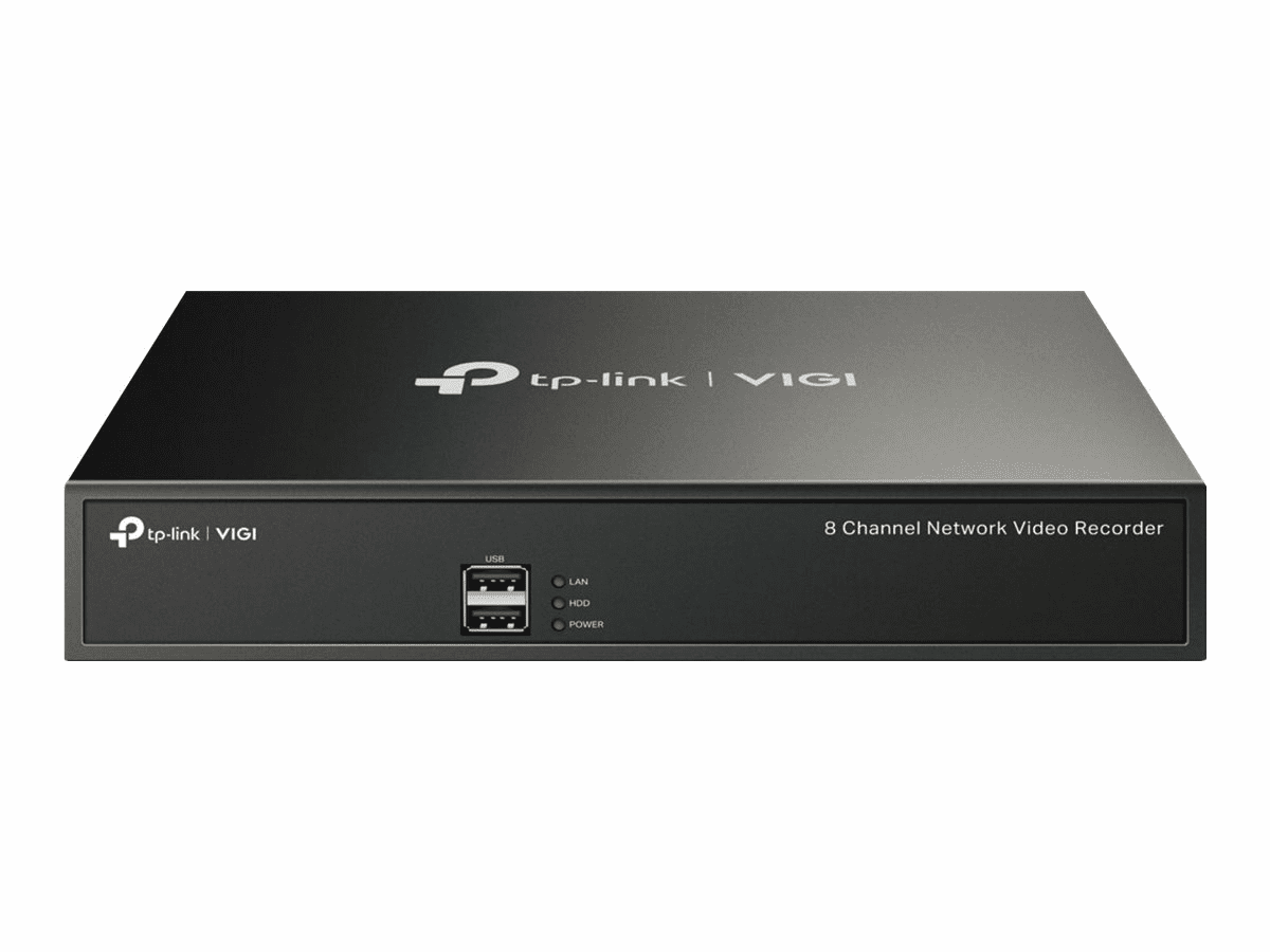 TP-Link VIGI NVR1008H 8-Kanal, Netzwerk-Videorecorder
